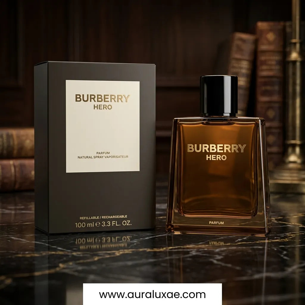 Burberry Hero Parfum (100ml / 3.3 FL. OZ.) UAE woody fragrance for men