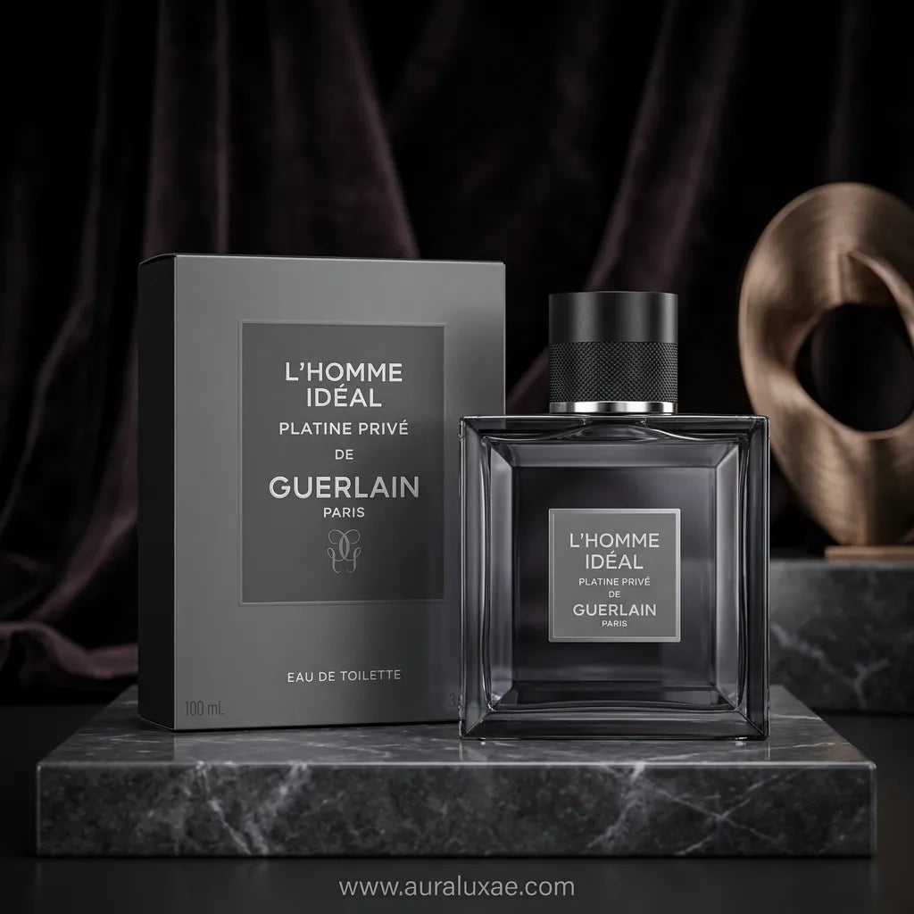 Guerlain L'Homme Idéal Platine Privé Eau De Toilette (100ml / 3.4 FL. OZ.) UAE woody fragrance for men