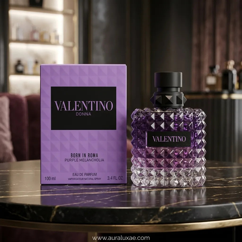 Valentino Donna Born In Roma Purple Melancholia Eau De Parfum (100ml / 3.4 FL. OZ.) UAE woody fragrance for women