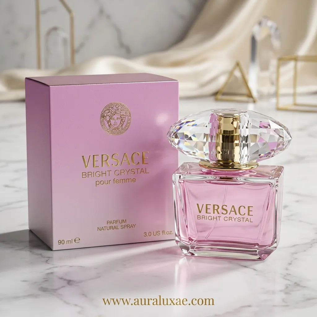 Versace Bright Crystal Parfum (90ml / 3.0 FL. OZ.) UAE woody fragrance for men and women