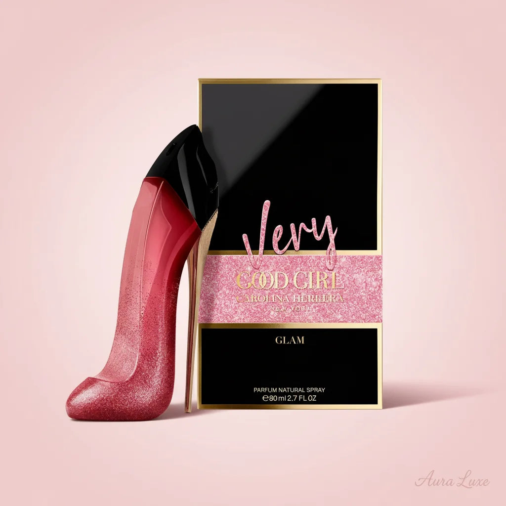 Carolina Herrera Very Good Girl Glam Parfum 80ml for women at Aura Luxe Uae