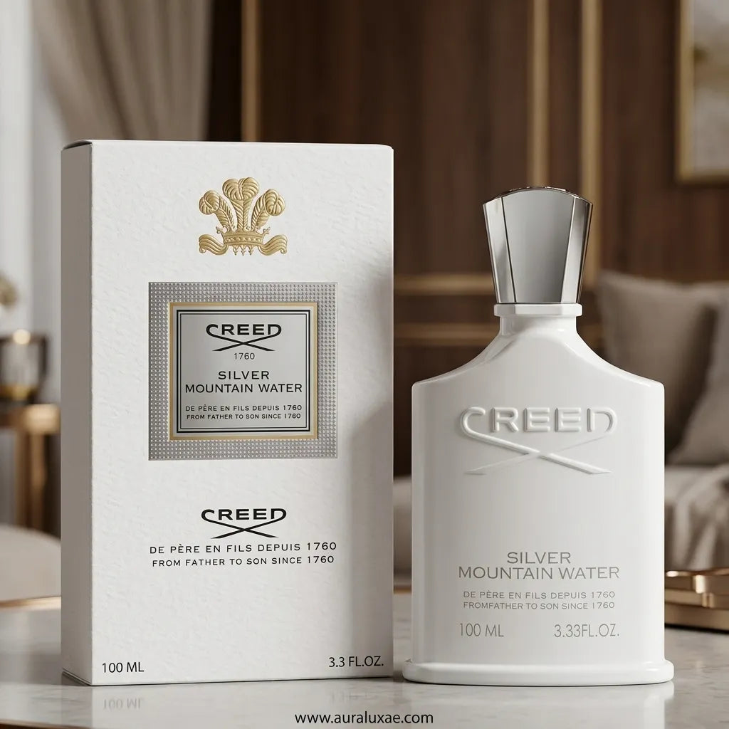 Creed Silver Mountain Water EDP 100ml Front View UAE