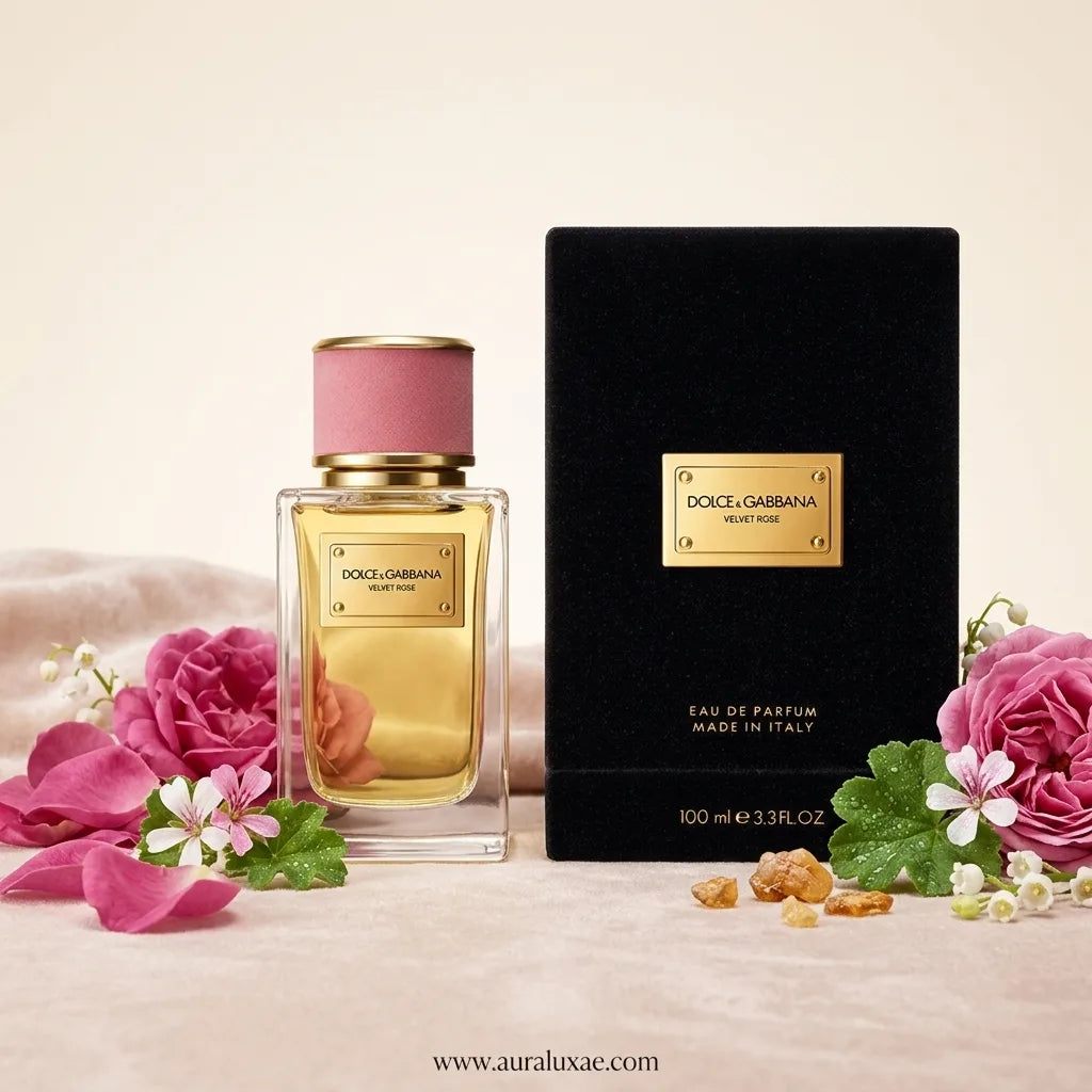 Dolce & Gabbana Velvet Rose 100ml UAE floral rose Eau de Parfum for women fragrance notes