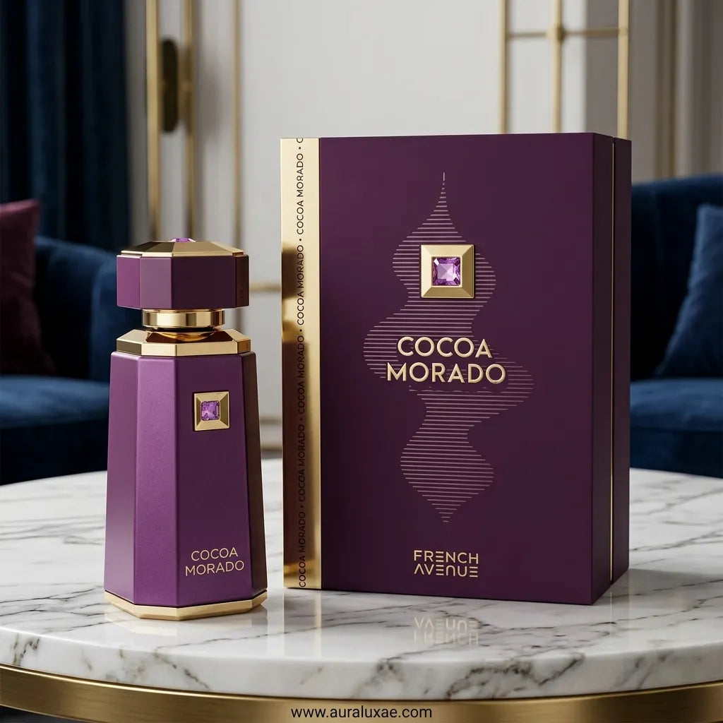 French Avenue Cocoa Morado EDP 100ml Front View UAE
