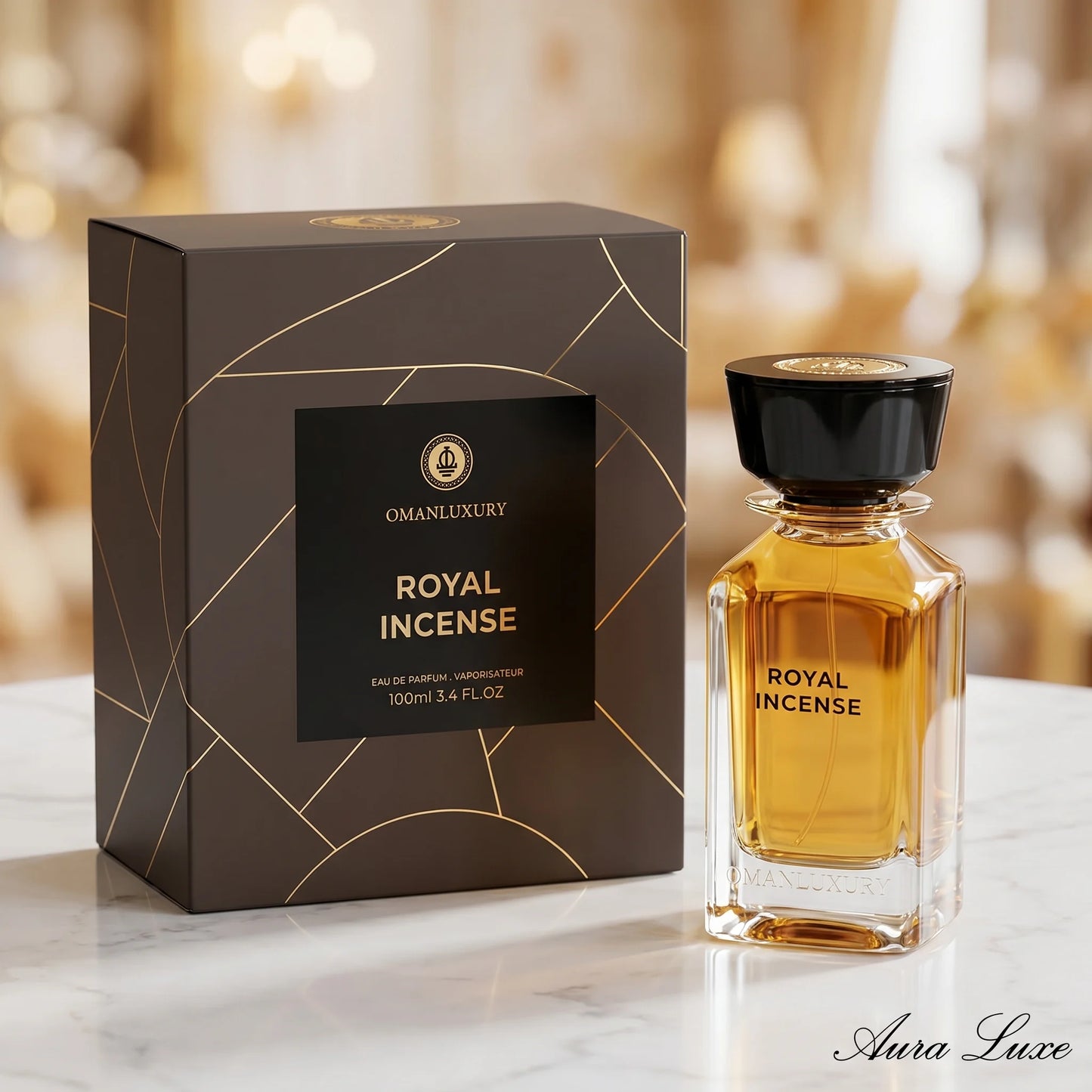 Royal Incense by Omanluxury Eau de Parfum 100ml amber woody incense perfume
