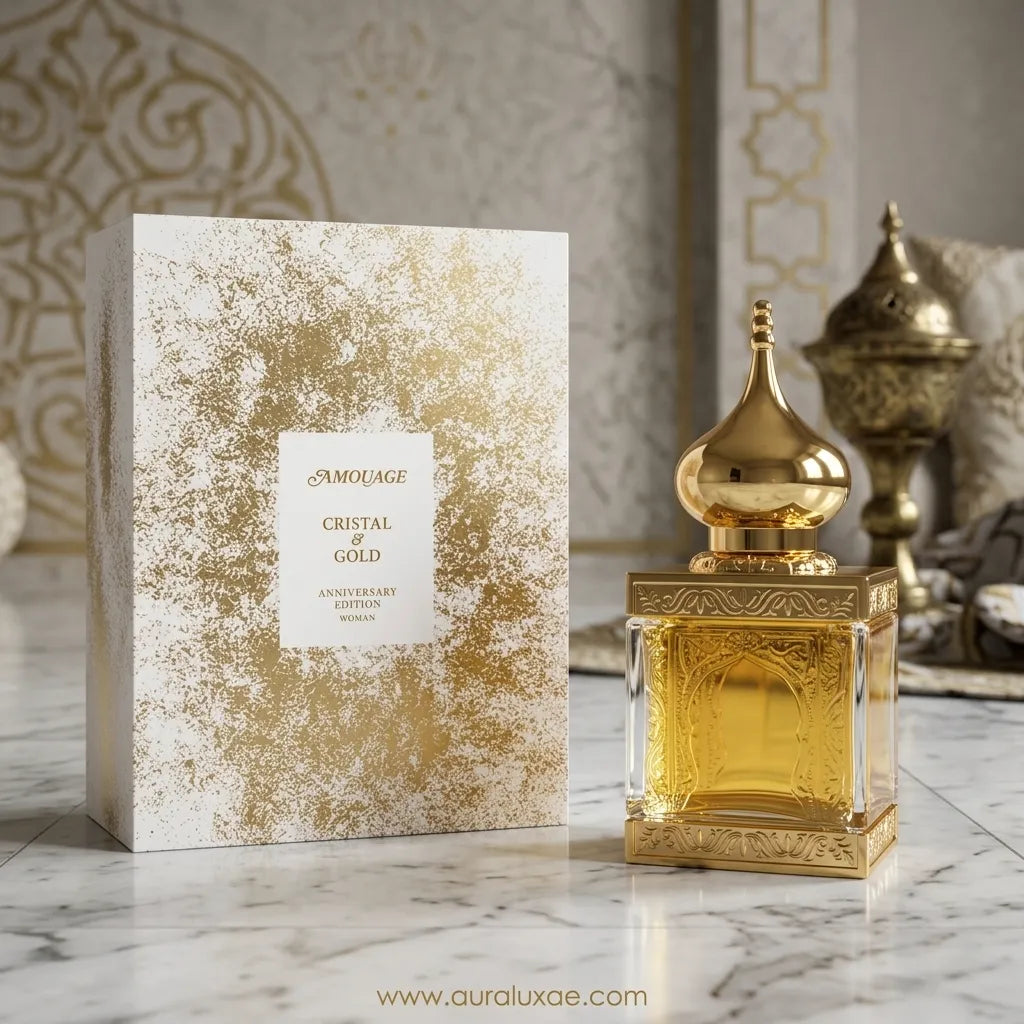 Amouage Cristal & Gold Anniversary Edition Woman 50ml UAE Eau de Parfum fragrance for men and women