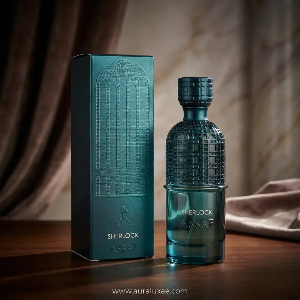 Assaf Sherlock EDP 200ml UAE smoky masculine fragrance for men