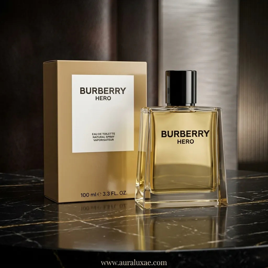 Burberry Hero Eau De Toilette (100ml / 3.3 FL. OZ.) UAE woody fragrance for men