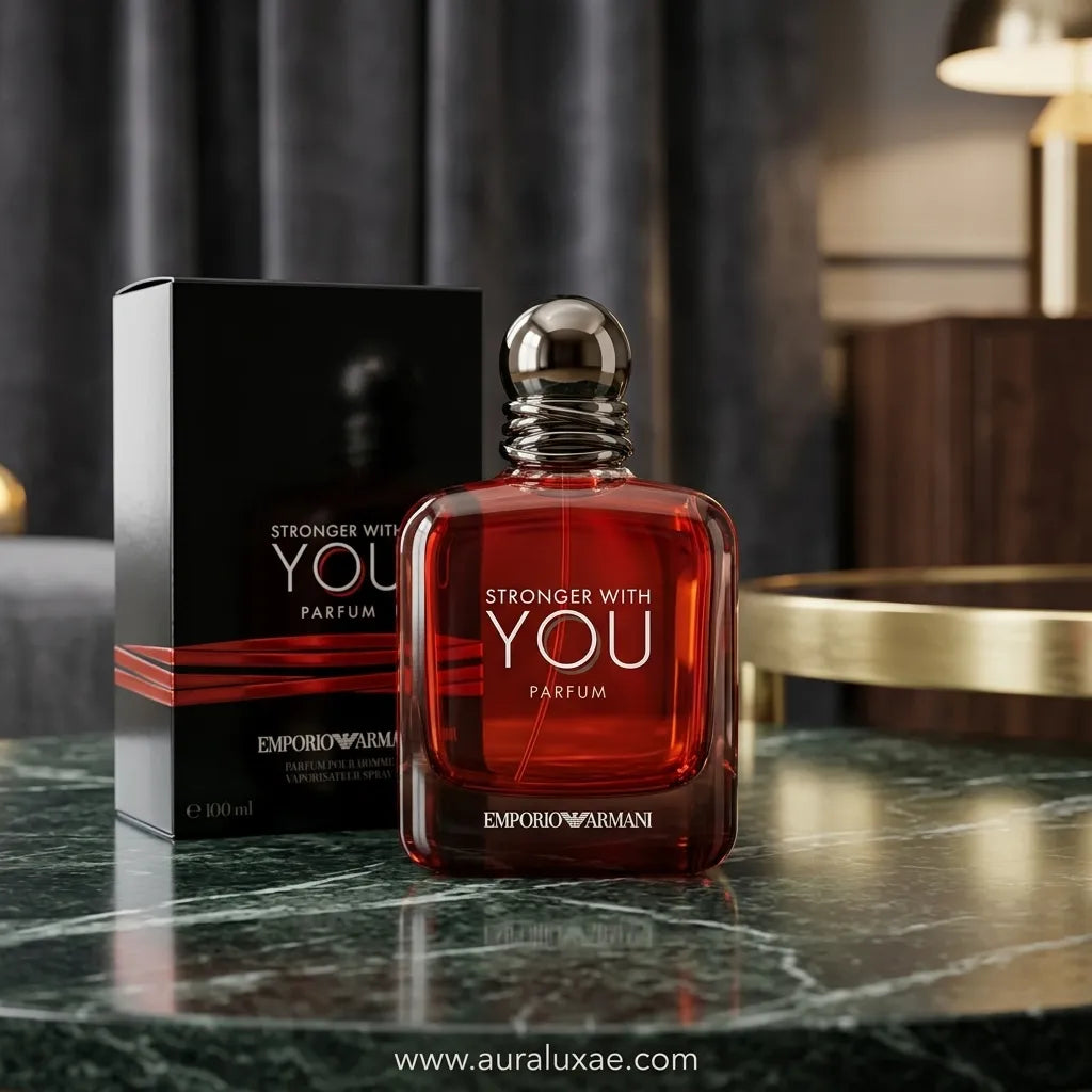 Emporio Armani Stronger With You Parfum (100ml / 3.3 FL. OZ.) UAE woody fragrance for men