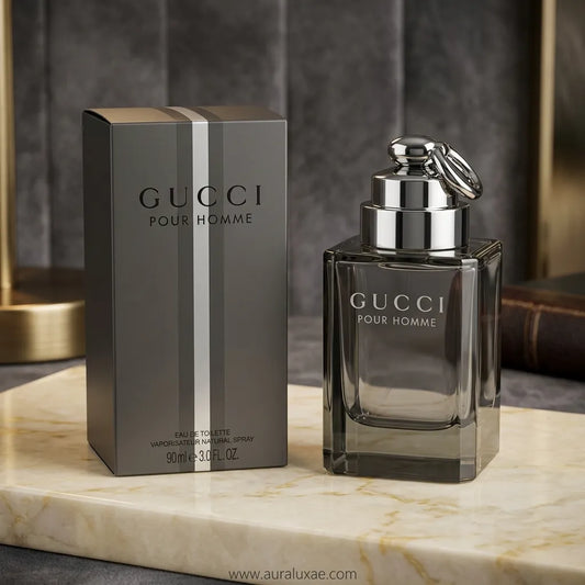 Gucci by Gucci Pour Homme Eau De Toilette (90ml / 3.0 FL. OZ.) UAE woody fragrance for men