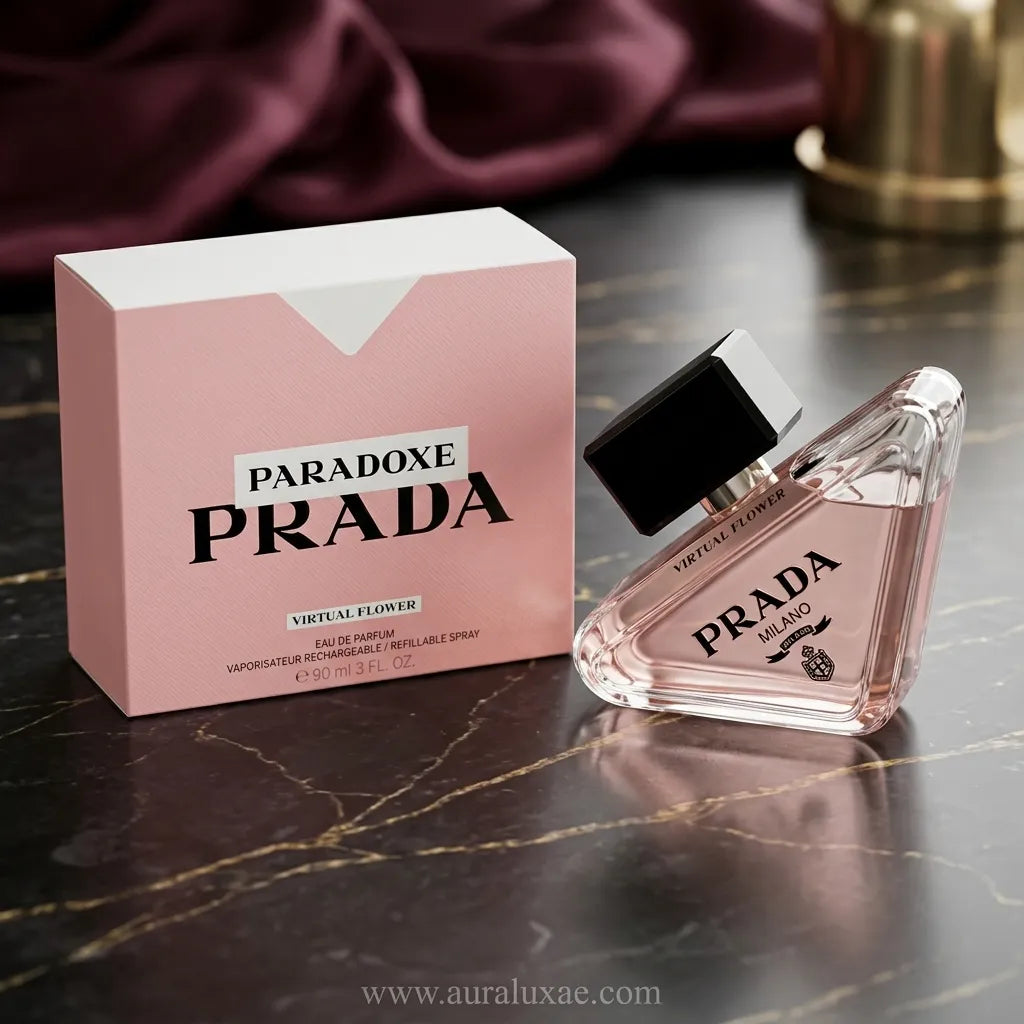 Prada Paradoxe Virtual Flower Eau De Parfum (90ml / 3 FL. OZ.) UAE woody fragrance for men and women