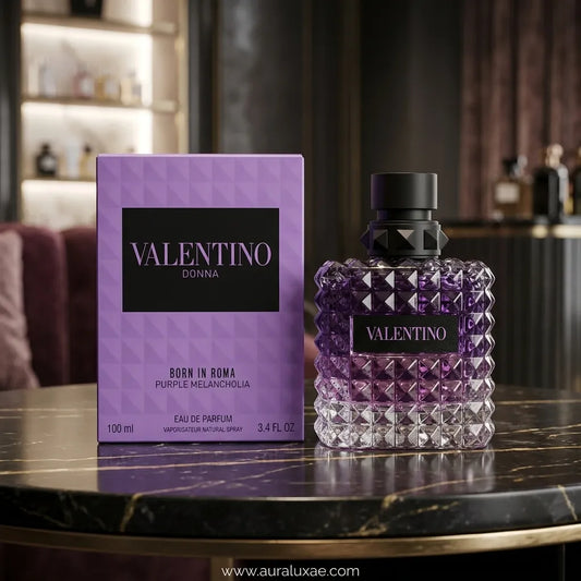 Valentino Donna Born In Roma Purple Melancholia Eau De Parfum (100ml / 3.4 FL. OZ.) UAE woody fragrance for women