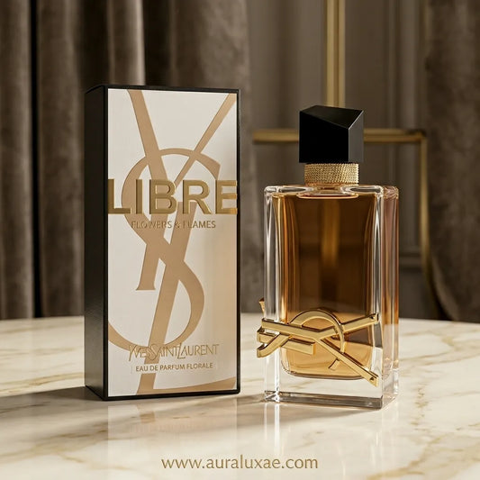 Yves Saint Laurent Libre Flowers & Flames Eau De Parfum Florale (100ml) UAE floral fragrance for men and women