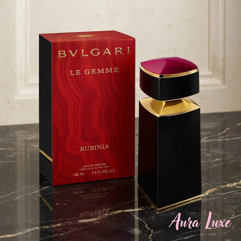 Bvlgari Le Gemme Rubinia Eau De Parfum 100ml luxury amber floral perfume UAE