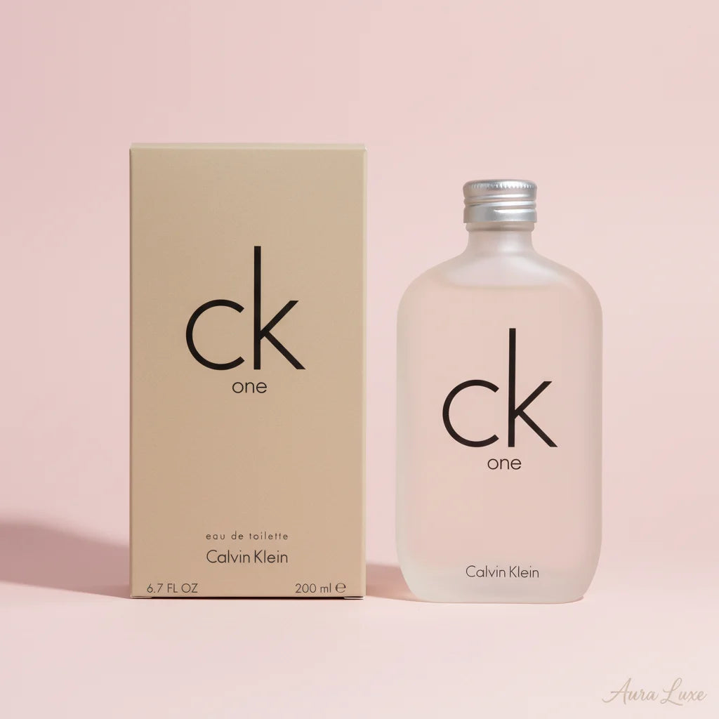 Calvin Klein CK One Eau de Toilette 200ml unisex perfume in uae at aura luxe