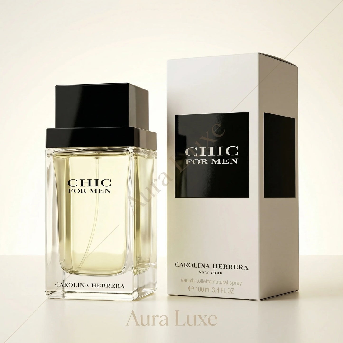 Carolina Herrera Chic Eau de Toilette 100ml for Men at Aura Luxe UAE