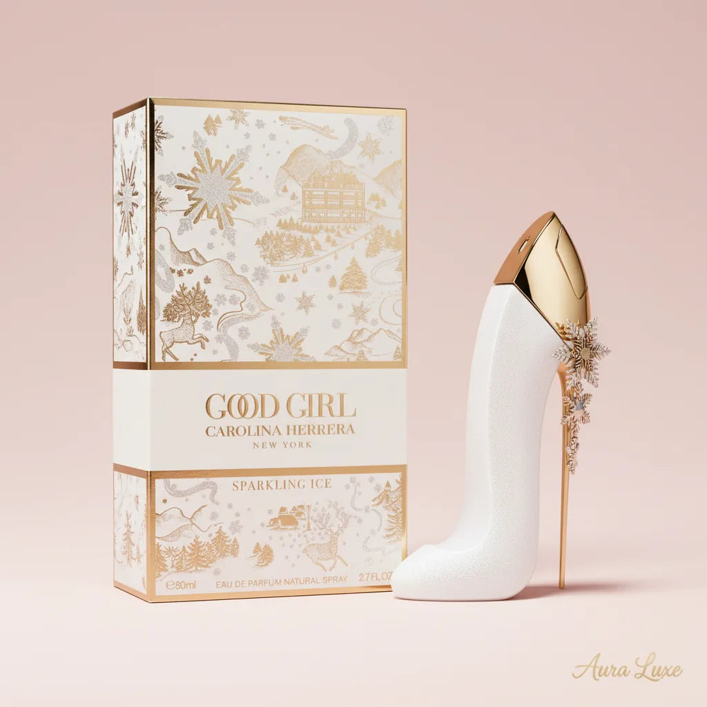 Carolina Herrera Good Girl Sparkling Ice 80ml UAE amber floral Eau de Parfum for women with white stiletto bottle