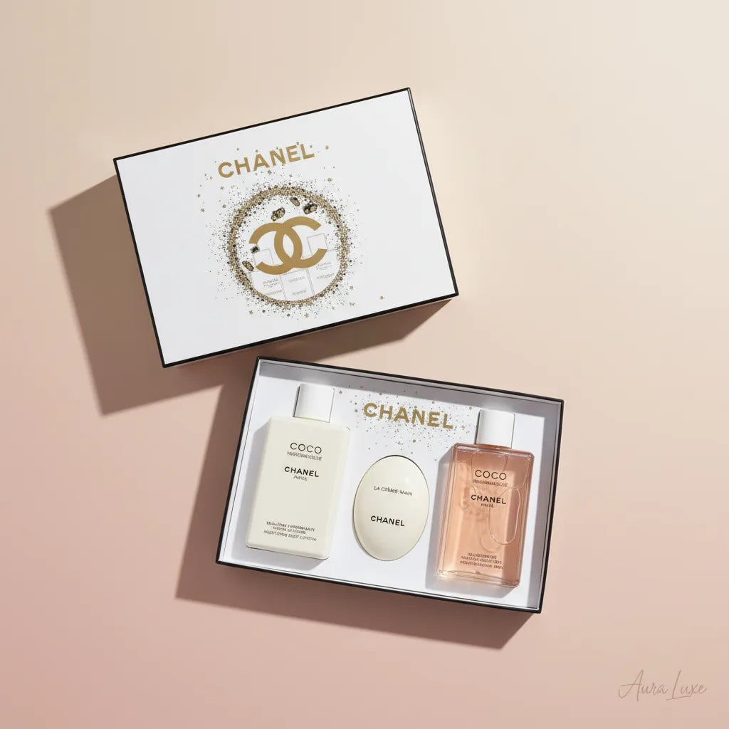 Chanel Coco Mademoiselle bath and body ritual set for women dubai UAE 