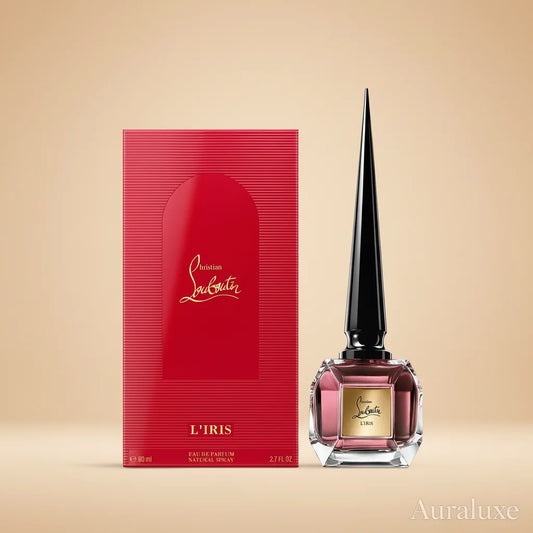 Christian Louboutin Fétiche L'Iris powdery floral woody Eau de Parfum in uae by Aura Luxe