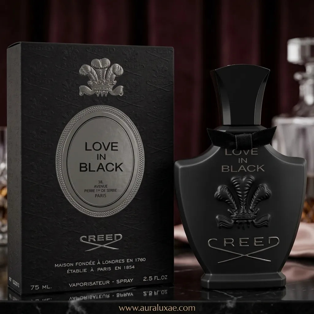 Creed Love in Black EDP 75ml Front View UAE