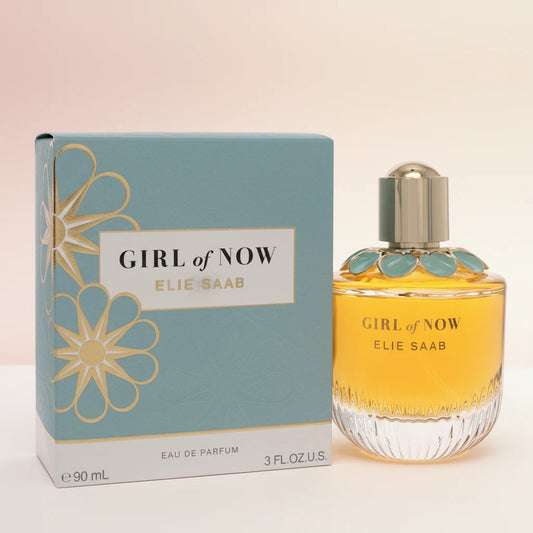 Elie Saab Girl of Now Eau de Parfum 90ml bottle and box