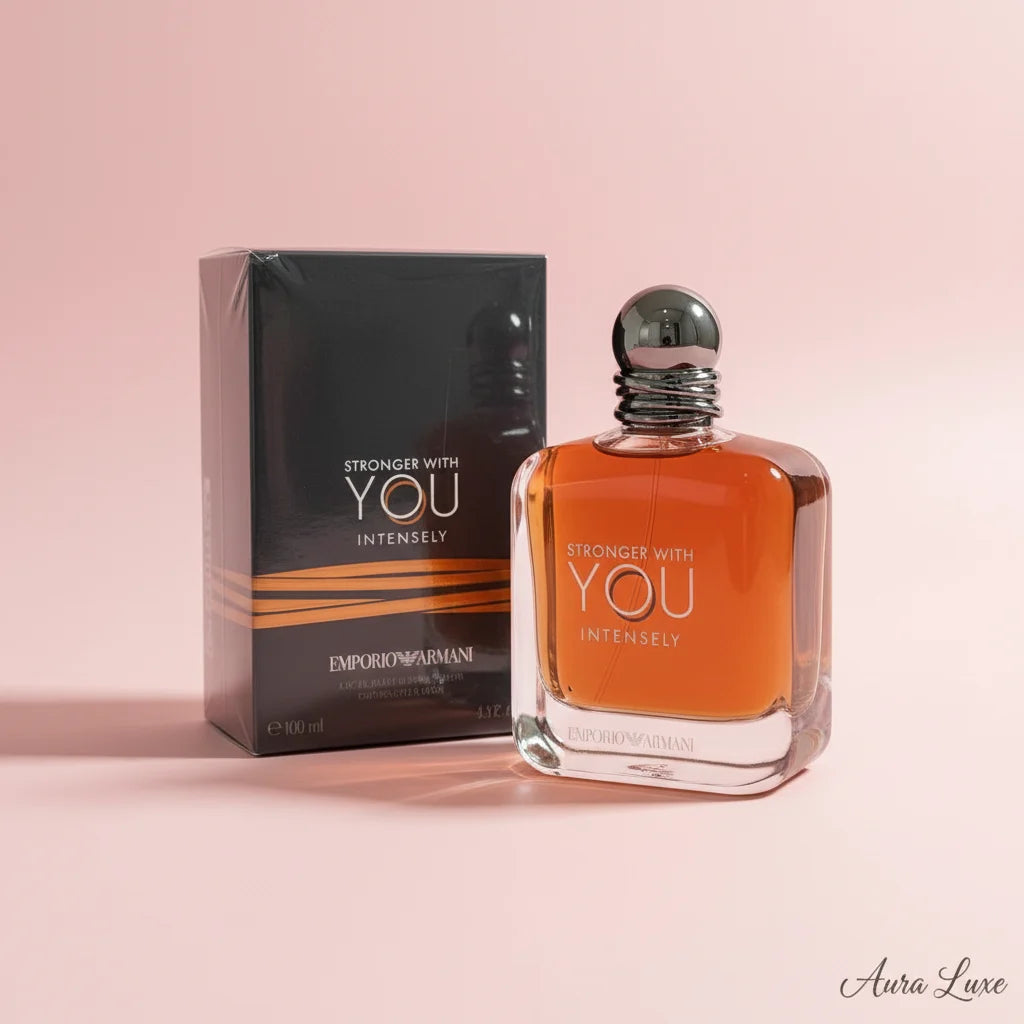 Emporio Armani Stronger With You Intensely EDP 100ml UAE amber fougere Eau de Parfum for men