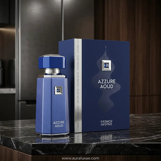 French Avenue Azzure Aoud EDP 100ml Front View UAE