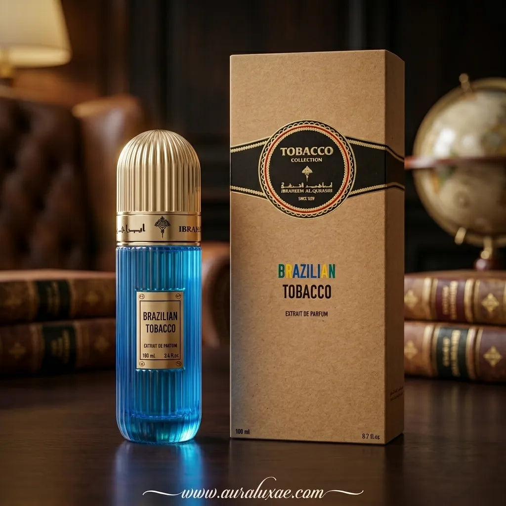 Ibraheem Al Qurashi Brazilian Tobacco EDP 100ml – Chili Lavender Patchouli Unisex Perfume UAE