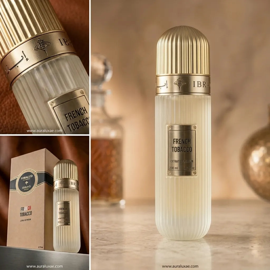 Ibraheem Al Qurashi French Tobacco EDP 100ml – With Gift Box Packaging UAE
