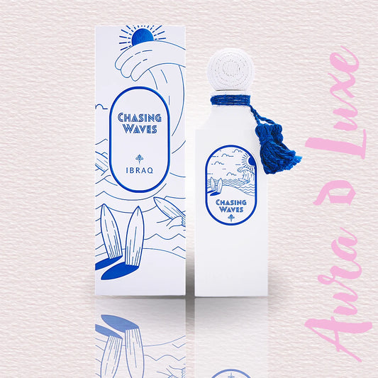 Ibrahim Al Qurashi IBRAQ Chasing Waves Eau De Parfum bottle in UAE