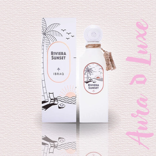 Ibrahim Al Qurashi IBRAQ Riviera Sunset Eau De Parfum luxury scent UAE