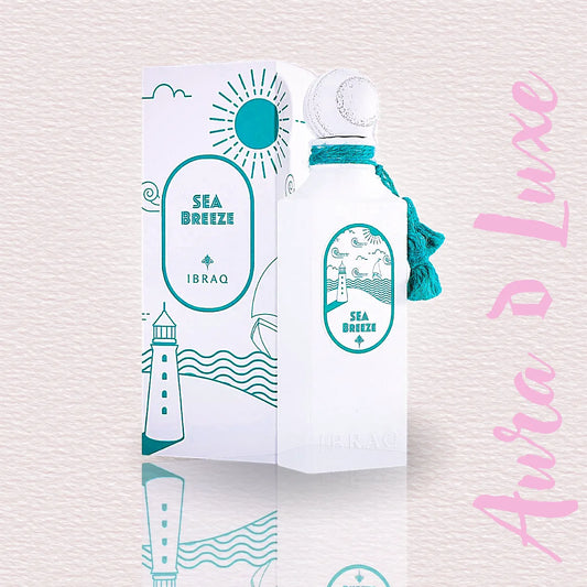 Ibrahim Al Qurashi IBRAQ Sea Breeze Eau De Parfum marine fragrance UAE