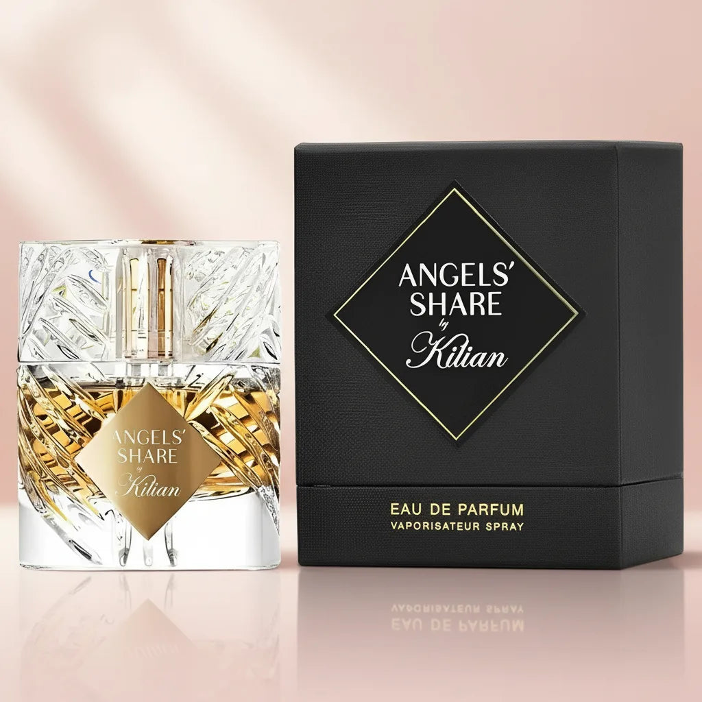 Kilian Angels’ Share Eau de Parfum 50ml bottle and box