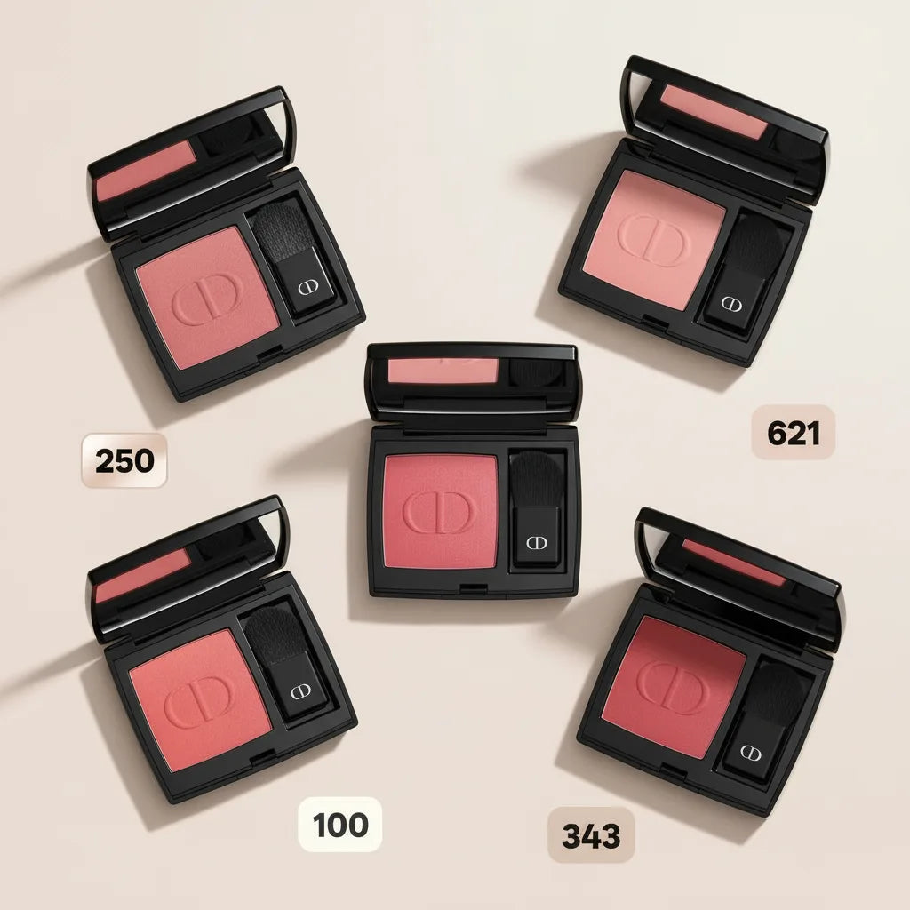 Luxury Dior blush compact 11 shades collections 