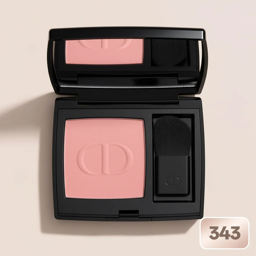 Luxury Dior blush compact shade 343
