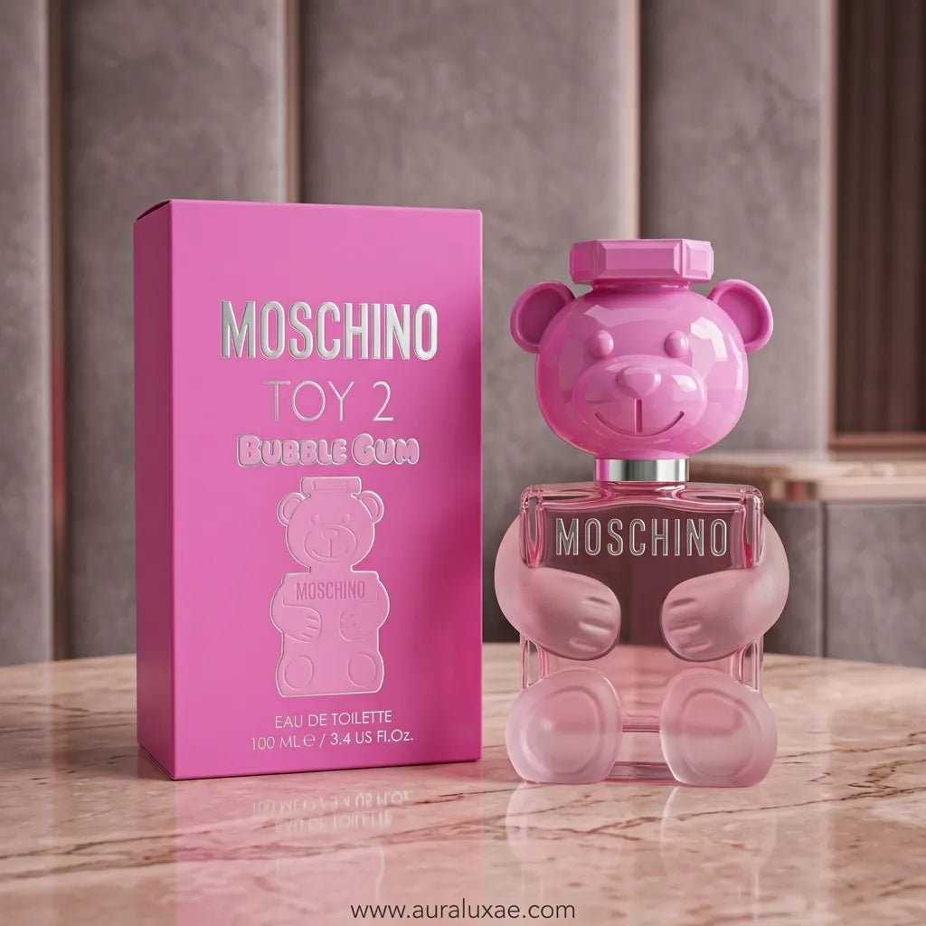 Moschino Toy 2 Bubble Gum EDT 100ml – Sweet Playful Feminine Perfume in Pink Bear Bottle