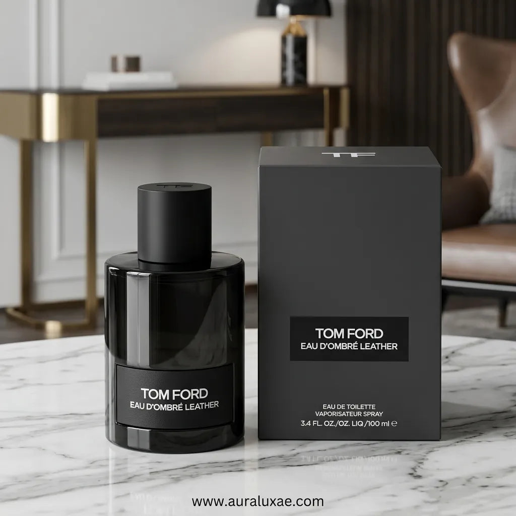 Tom Ford Eau d'Ombré Leather EDT 100ml Front View UAE