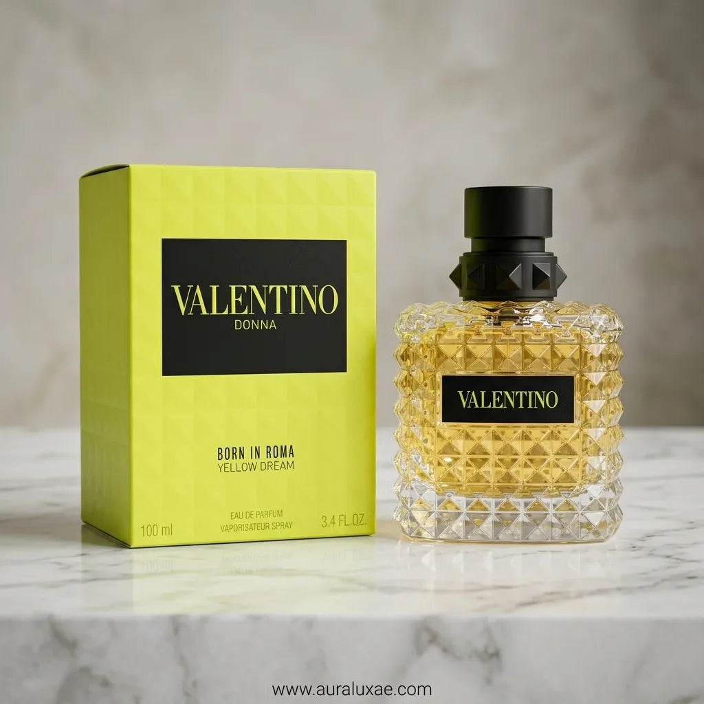 Valentino Born in Roma Yellow Dream EDP 100ml Front View UAE