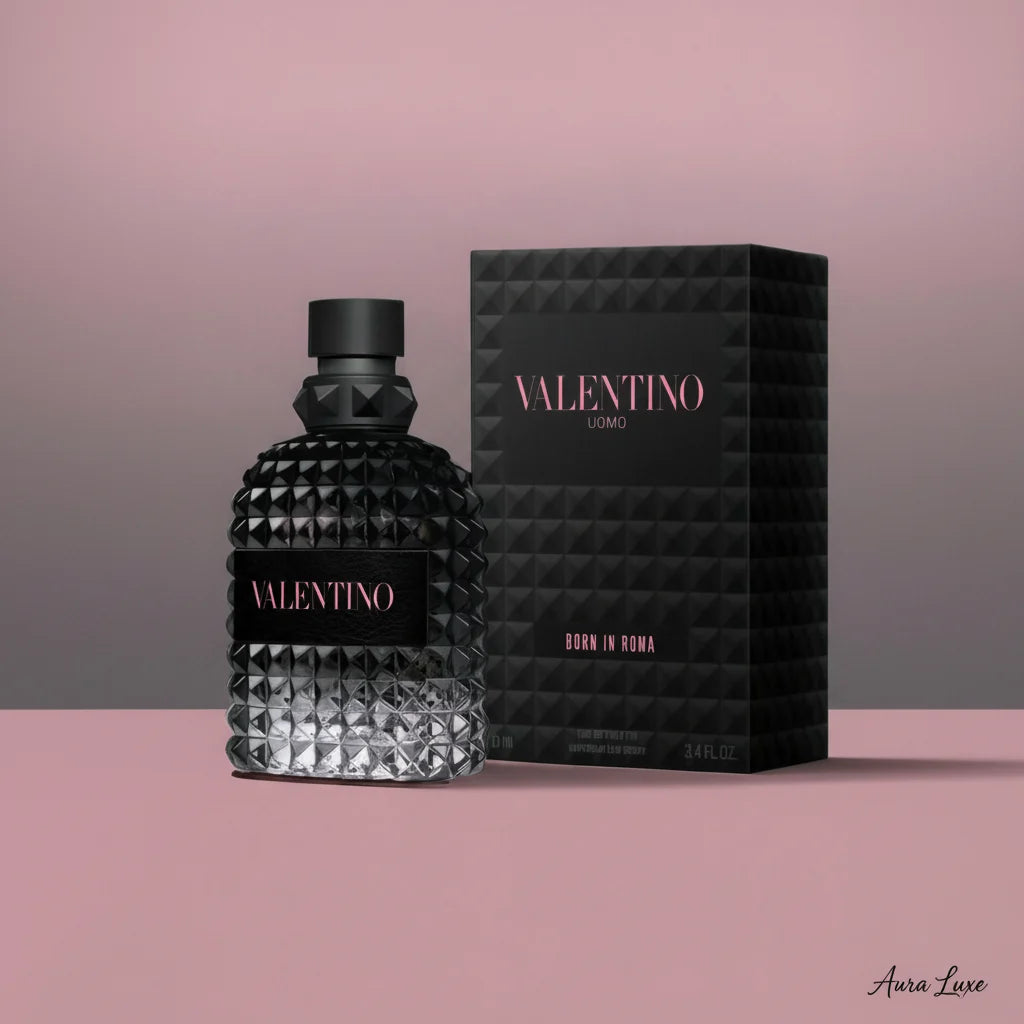 Valentino Uomo Born In Roma 100ml woody spicy Eau de Toilette for men by Aura Luxe