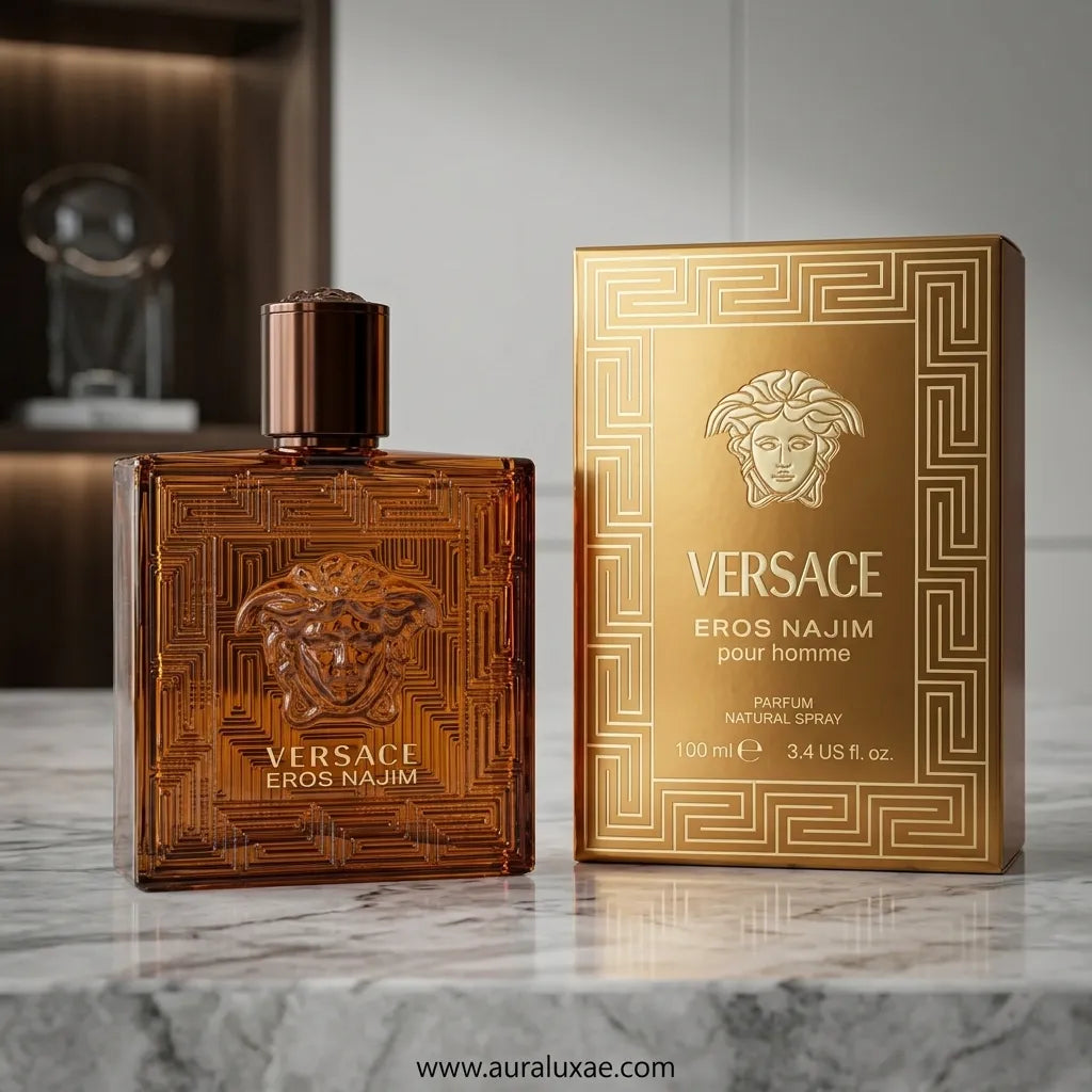 Versace Eros Najim Parfum 100ml Front View UAE
