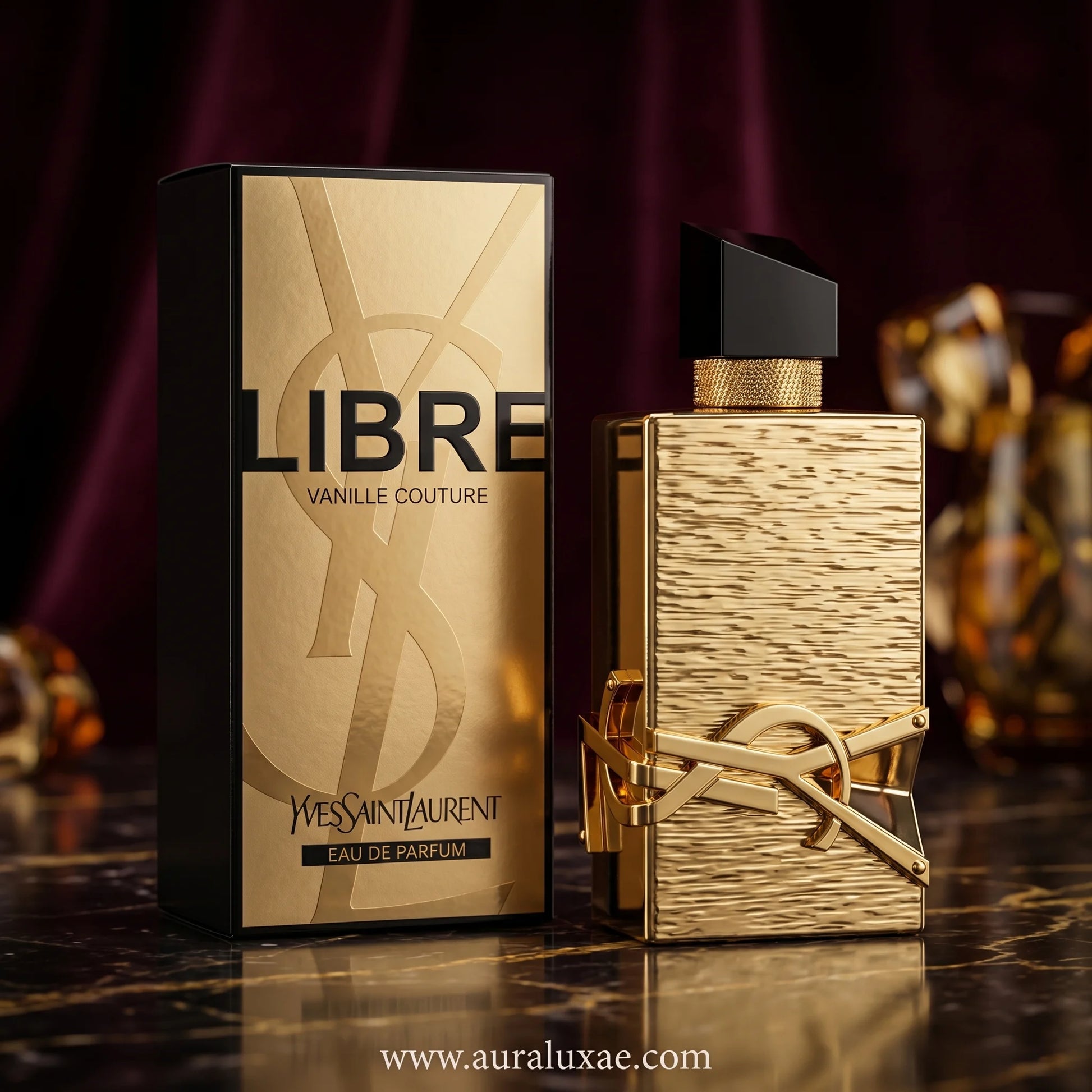 Yves Saint Laurent Libre Vanille Couture Eau de Parfum 90ml Limited-Edition UAE ambery floral gourmand fragrance for women